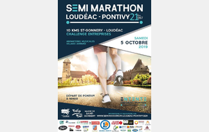 Semi-marathon Loudéac/Pontivy et 10 KMS St-Gonnery/Loudéac